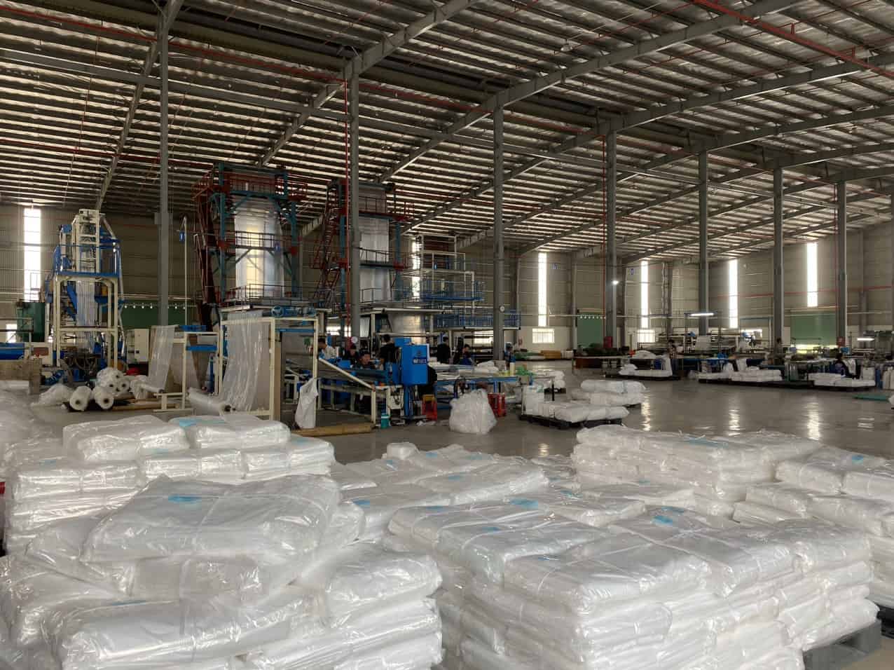 quy trình 6 bước sản xuất túi PE